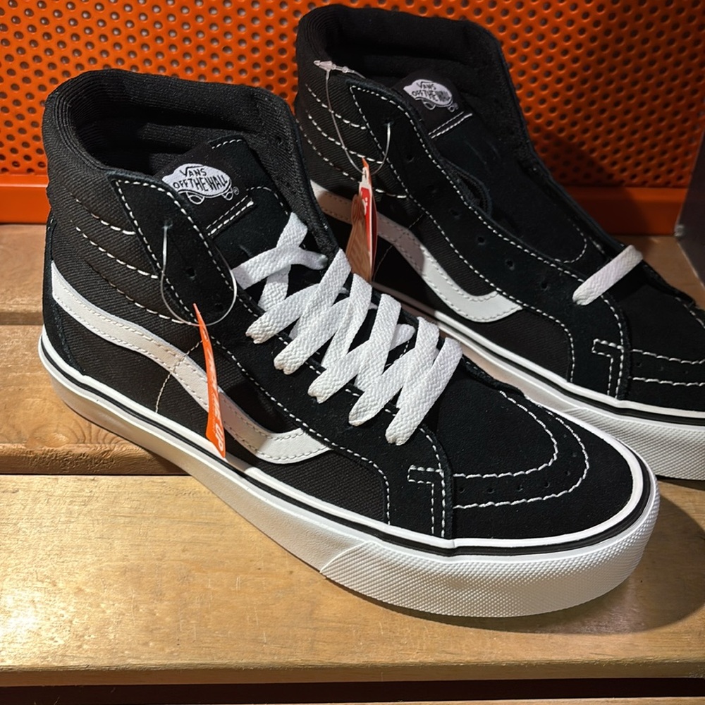 Vans Women's SK8-Hi Lite + (Suede/Canvas)Black - Picture 3 of 8